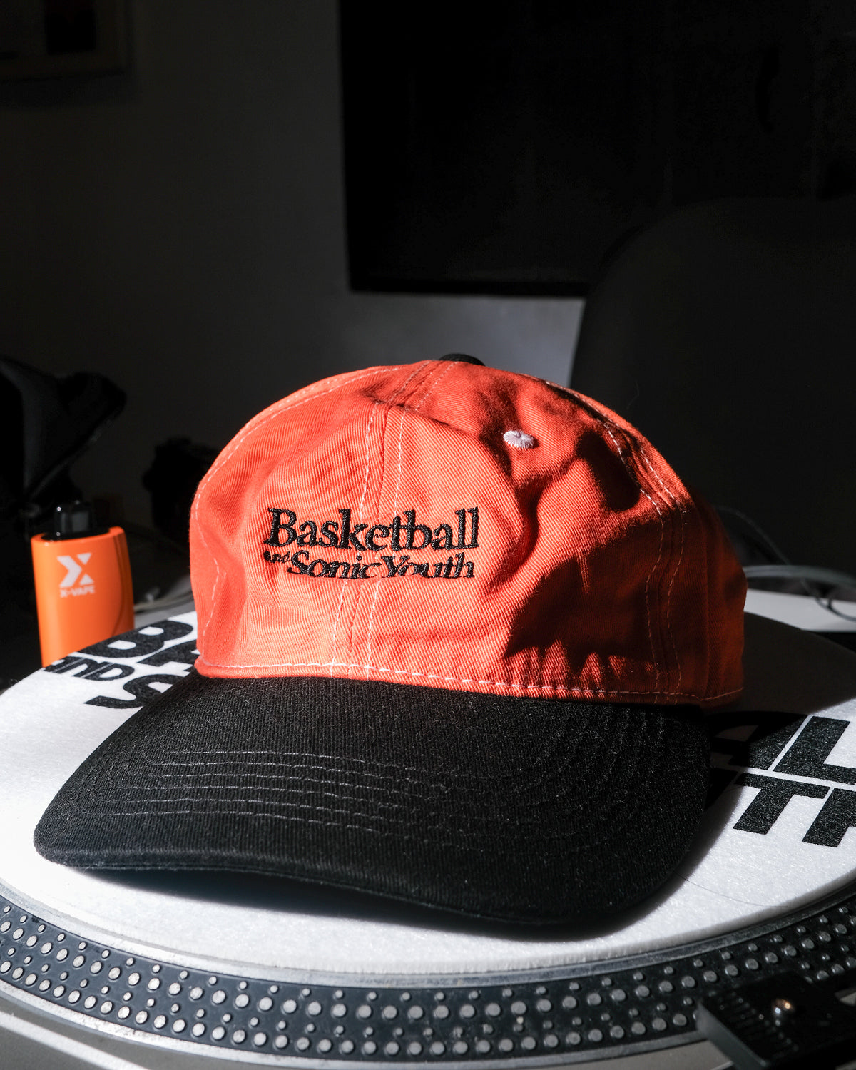 BSY two-toned hand-dyed orange hat