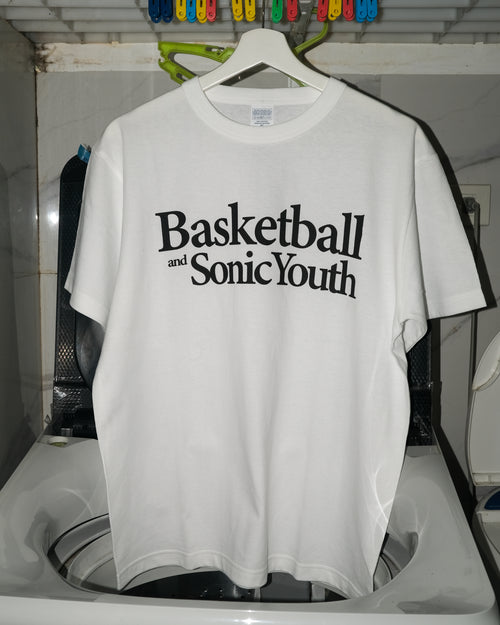 BSY LOGO WHITE TEE - CLASSIC 5.06oz