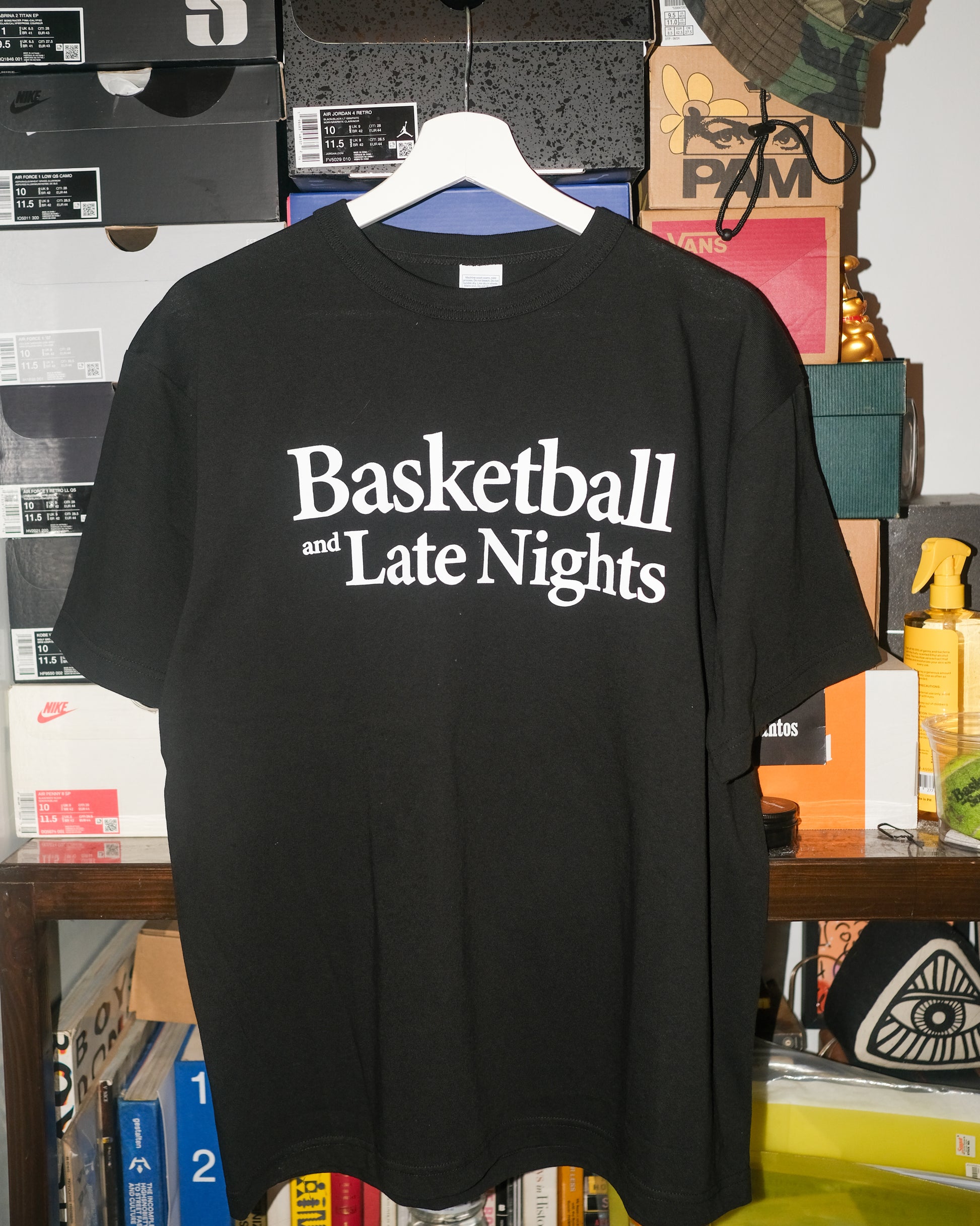 11 LATE NIGHTS FLIP TEE - CLASSIC COTTON 5.6oz