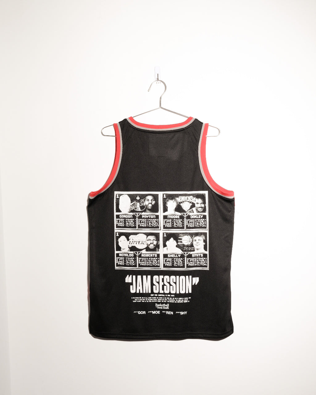 [0804] Jam Session Reworked Bootleg Jersey Black/Red