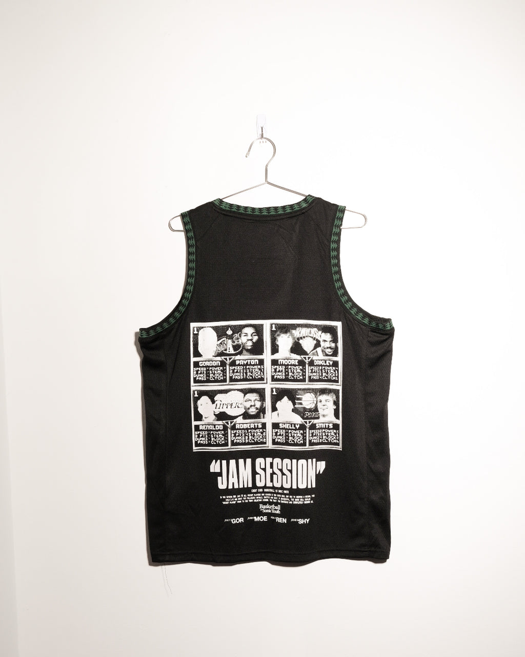 [0805] Jam Session Reworked Bootleg Jersey Black/Green