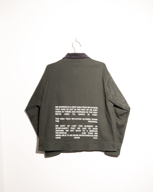 [0801] Manifesto Zipper Jacket